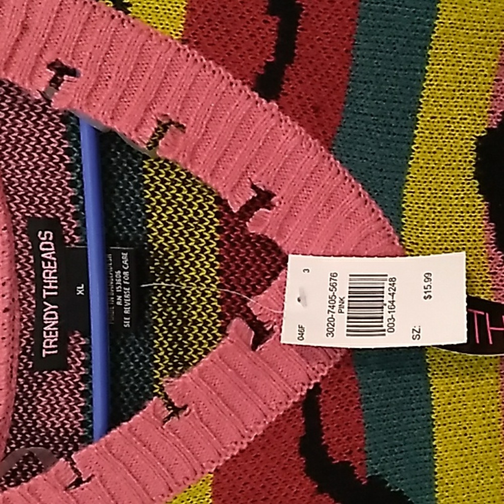NWT Trendy Threads crop sweater - Picture 2 of 3